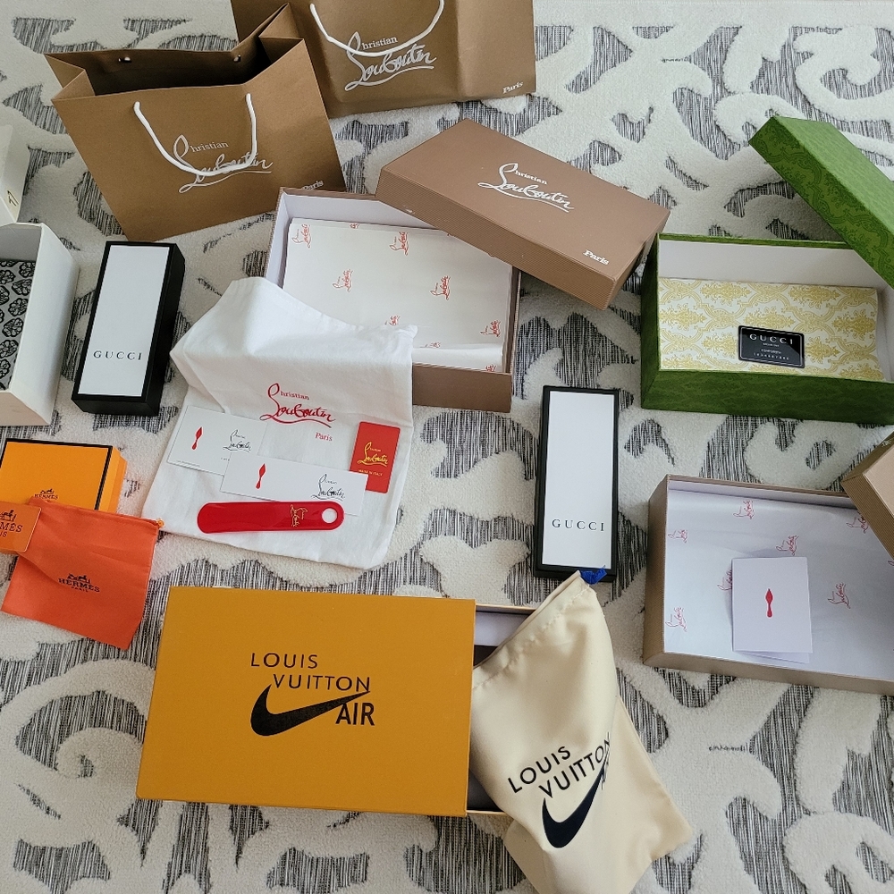 Designer Original Boxes & Shop Bags 🛍
